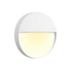 M7014  Baker Small Round Wall Lamp 3W LED IP54 Sand White